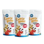 Captain Zack Cheese Please Himalayan Cheese Puff Strips Dog Treats For All Size And Age 70 g (3 Pc)