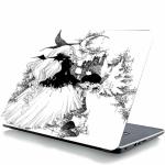 QTH LINE ART DESIGN LAPTOP STICKER SUITABLE UPTO 15.6INCH LAPTOP QTH-LAP-0158