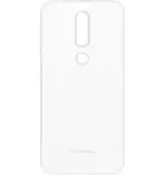 Imbi White Plastic Back Panel For Nokia 6.1 Plus Nokia X6