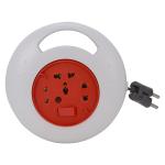 CONA 4221 Bingo 2 Pin Flex Box With 4 Meter Wire And Indicator|Extension Box|2 Pin Universal