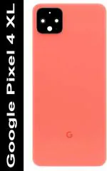 PURPLESAVVY Oh So Orange Back Panel For Google Pixel 4 Xl