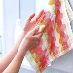 Mahaluxmi Collection 100% Cotton Hand Towels Set - Ultrasoft & Absorbent Wash Basin Wipe Napkins for Bathroom Kitchen Hotel - Small Towel for Face Hair Gym Spa, 13 x 20 Inches, Pack Of 6Pcs