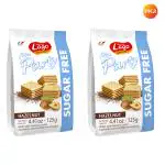 Lago Mini Party Wafers Hazelnut Cream Sugar Free 250g (Pack of 2)