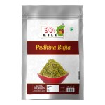 90's MILL Punawadi Urulakizhangu Mint Pudhina Bhujiya Bhujia | Phudino Bhujia Bhujiya Namkeen Snack | Green Aloo Bhujiya Namkeen Travel Friendly Healthy Namkeen Savoury Snack-850g*1Pack