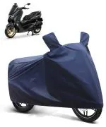FABTEC Blue Polyester Scooty Body Cover For Yamaha NMax 155