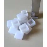 Infinite tech Plastic End Cap 6 nos for Square Steel Pipe Size 1''x 1'' inch for Inner use Insert Cap Size 23 x 23 MM and Suitable for Furniture Pipe Base Protection Available in White Color