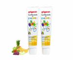Pigeon Children Toothpaste, Fruit Punch,Oral care (45g, Pack of 2)