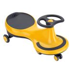 Magpie Construction Bright Yellow Plastic Magic Swing Car Ride-On Toy - 12 Months - 12 Years