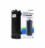 Vayinato Black Sobo Aquarium Internal Corner Filter Black