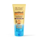 BioFresh SunBlock Cream SPF 30 with Collagen and Vitamin-E for Men and Women (120ml)