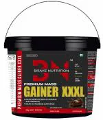 Brave Nutrition Mass Gainer XXXl With 50gm Protein & Power Of BCAA's-Creatine-Arginine(5kg,Chocolate)