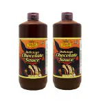Mr.Kool Chocolate Syrup 1kg. for decorative cake, cookies, etc. Pack of 2 Combo
