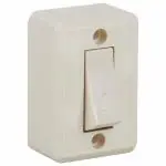 Klick Bell Push Switch, Modular Switch, Bell Push Button for Homes, Fire Resistive, Heavy Duty Switch (6A, Pack Of 10)