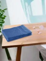 REGENCY EXPORTS PVT.LTD Quattro Hand Towel 100% Cotton 400 GSM Set of 4 Sky Blue