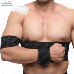 HealthAndYoga GuardNHeal Shoulder and Arm Immobilizer Brace - (XL - 40