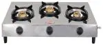 Brightflame 3Burner Surya Tried Stainless steel Manual gas stove Ci