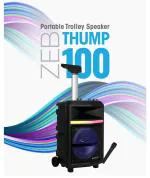 ZEBRONICS THUMP 100 TROLLEY SPEAKER WITH WIRELESS MIC