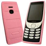Gizmofreaks Back Cover for Nokia 8210 4G DS Model No. : TA-1492 Rugged Case - Baby Pink