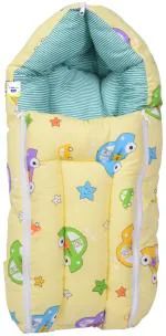 Toddylon 3 in 1 Baby Bed Sleeping Bag & Carry Nest Cotton Bedding for New Born Infant Portable Bassinet for Baby Carrying & Co Sleeping