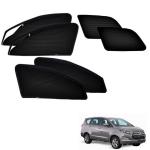 Kozdiko Zipper Magnetic Sunshade for Toyota Innova Crysta (Pack of 6)