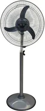 DIGISMART High Speed Mark-2 Bullet Farata Fan 400 mm Energy Saving 3 Blade Pedestal Fan  (grey, Pack of 1)