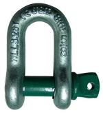 SB CHAVAN Green Polyester D-Shackle Capacity, 3.25T, Material G80