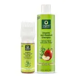 Organic Harvest Apple Cider Vinegar Shampoo & Anti-Dandruff Hair Oil Combo (250ml+150ml)