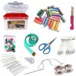 Thread and Needle Sui Dhaga Kit For Home and Travel Sewing Kit Box | Repair Set Sewing Kits With Box Sewing Kit