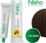 Nisha Professional Permanent Hair Colour Creme Black Hair color 1.0, 60gm 100% Gray Coverage Anti Aging Professional Salon Hair Colour