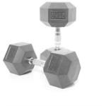 yash fitness Set of 25Kg X 2 ( 50kg) Hexa Dumbbells Fixed Weight Dumbbell (50 kg).