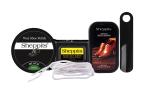 Sheppits Premium Shoe Shiner (Neutral), Shoe Polish (Black), Shoe Horn (Black), Sneakers Sports Shoes Laces (White), & Shoe Wet Wipes Combo | Shoe Care Kit