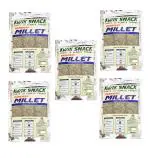 Kwik Snack Combo Pack of 5 - Barnyard Millets Unpolished Pouch ( 400 GM Each) 5 x 400 GM = 2000 GM