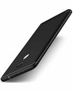 A ACCESSORIES KART Mi Note 3 Black Silicon Superior Grip Back Cover