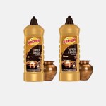 Selzer Brass & Copper Cleaner | copper cleaner, brass cleaner, brass and copper cleaning liquid | Removes Tarnish & Cleaning Liquid | Effectively Cleans | Brass & Copper Cleaner - 250ml (Pack of 2)