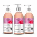 L'avenour Lily Body Wash For Men & Women With Shea Butter & Jojoba Oil, For Soft & Moisturised Skin | SLS & Paraben Free Shower Gel - 300ml (Pack of 3)