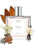 EM5 Tob Van Unisex Perfume Eau De Parfum Strong & Long Lasting Fragrance Tobacco Vanilla Spicy, 50ml