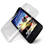 Heartly Lenovo A820 Tpu Transparent Back Case Cover