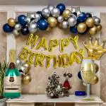 SpecialYou.in Happy Birthday Decoration Items for Men Party Celebration -Set of 68 Items