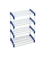 BDMP Plastic 4 Shelves Shoe Stand (58 x 30 x 69 cm)