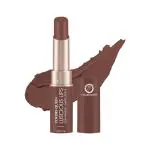 Colors Queen Luscious Lips - Non Transfer Creamy Matte Lipstick| Highly Pigmented with Smooth Application| Long Lasting Lipstick Waterproof| Smudge Proof Lipstick for Women (Coffee Commando - 3.5g) Lipstick