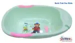 Odelee Green Anti Slip Small Plastic Bathtub ,Baby Shower,Bubble Bath