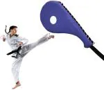 UROCK Kick Pad Single, Striking Pads for Kickboxing Training, Karate Kicking Target, Tea Kwan Do Practice Pad, Fan Pad, Single Clapper