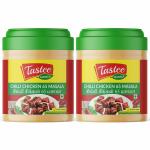 Tastee Masala Chilli Chicken 65 Masala Powder 400 grams (200g x 2 Jars)