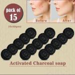 Badahair Activated Charcoal Bath Soap, 100 G (Pack Of 15)