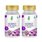 Mint Veda Horny Goat Weed with Maca Root Veg. 120 Capsules Pack of 2