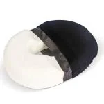 METRON-Thick Donut Ring Cushion Pillow for Piles Hemorrhoid Coccyx Sciatic Nerve Pregnancy Tailbone Back Pain Fistula Prostate Post Natal Pain Relief Post Surgery Relief | Double Cover | Pack of 1