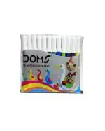 K.kataria eshop Doms Sketch Pen Mini - 12 colour, Pack of 10 Packets