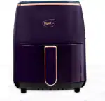 Pigeon Healthifry Plus Digital Air Fryer, 360 degree High Speed Air Circulation Technology 1400 W with Non-Stick 4.2 L Basket - Purple