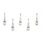 Comet Busters White Bindi For Women