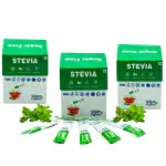 Sugar Fighter Stevia Sachets 50[Pack of 3] Vegan I Sugar Free I Diabetic Control I Zero Calorie